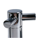 Single Chrome Stainless Steel Wall-mounted Towel Double hook hook up