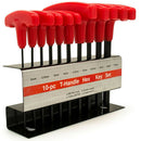10Pc Metric T-Handle Hex Key Wrench Tool Set,Hex Wrench Non-Slip Multifunct