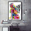 5D DIY Full Drill Diamond Painting Colorful Buddha Cross Stitch Embroidery Decor