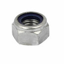 25pcs M8x1.25mm 304 Stainless Steel lock Nylon Insert Hex Lock Nuts R6M4