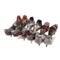 24Pcs Artificial Bird Feathered Realistic Sparrow Home Garden Decor Ornament
