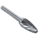 12mmx25mm Double Cut Cylindrical Alloy Bur Rotary File Bit
