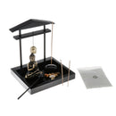 Garden Buddhist Accessories With Statue Rock Incense Burner Sand Kits