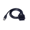 OBD2 OBDII Diagnostic Tool USB OBD2 OBDII Interface Transparent Cable 1M