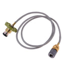 Camping 110cm Outdoor Gas Stove Propane Refill Adapter Burner Cylinder 12in
