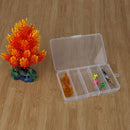 Lightweight Portable 5 Compartments Fishing Lure Medicine Storage Box Case