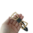 Handmade Wood Bow ties Butterfly Ties Men Hollow out Wooden bow tie wedding TE