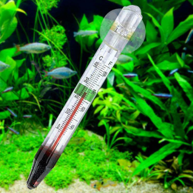 Fish Tank Aquarium Reptile Box Aquarium Glass Thermometer Quality N1W0 Acce G1H8