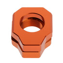 Aluminum Alloy - For  - Pair Chain Guide and Swingarm Slider Kit, Orange~