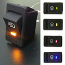Car LED On/Off Indicator Rocker Toggle Switch Driving Fog Lamp Work Light bar*1