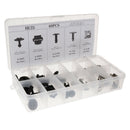 60 Pieces Protective Pan Hardware Kit Pin Clip Nut For Audi A4 S4 VW Passat
