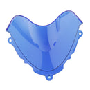 Motorcycle windshield wind deflector W/ Bracket for GSX600 750F 1998-08 Blue