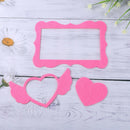 3pcs/Set Baby Growth Photo Frame Newborn Milestone Party Photography Props