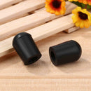2pcs/set Rubber Tips Black for Upright Double Bass Endpin Accessories