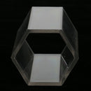 2pc Hexagon Plastic Soap Candle Making Mould Cake Decorating Mold Craft Tool