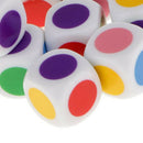Set of 10 Pcs Dice to play with 6 colors for board games Kids table games E