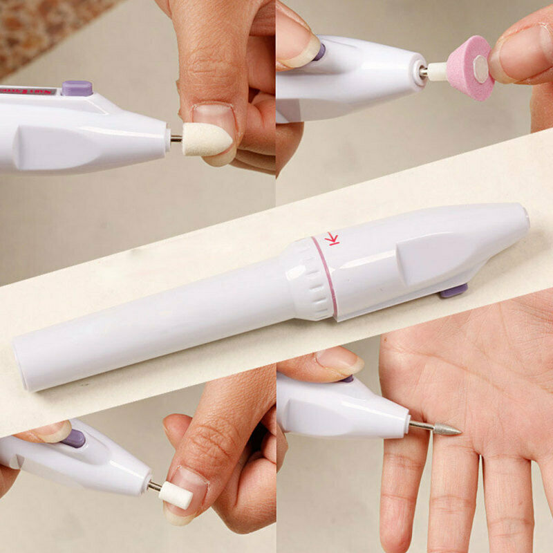 Mini Pen Type Electric Manicure Nail Machine Nail Care Grinding Polish Device df