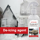 Car Windshield Deicer Antifreeze Agent Ice Scraper Removal Spray (100ml) A