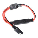 300mm DIY Quick Connect Disconnect Plug SAE to SAE Power Extension Cable Adapter
