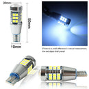 T15 SMD 3030 Canbus Car Brake Reverse Light 2pcs Turn Signal Bulbs 27 LED Bulbs