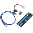 VER006xI-E Riser CardxIE  to 16X Extension Adapter USB3.0 cable for Miner-3C