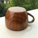 Retro Wooden Cup Primitive Handmade Natural Wood Coffee Tea Beer Wine Juice