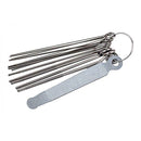 Guitar Nut Slotting File Kit Saw Rods Slot Filing Set Luthier Repair Tool