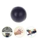 Black massage ball spiky trigger point relief muscle pain stress peanut ball  Z