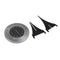 12 LED Solar Buried Light Path Waterproof Underground Lamp(4pcs/Warm White)