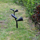 7 LED Solar Power Garden Lamp Spot Light Outdoor Lawn Landscape Spotlight Lamp