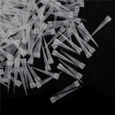 1000 Pcs Laboratory Clear White 10UL Lab Liquid Pipette Pipettor Tips  MO