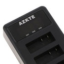 3-Channel USB Battery Charger with LCD Display for  SJ4000 M10 SJ5000