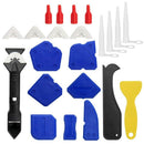 23 Pieces Caulking Tool Kit, 3 in 1 Caulking Tools Silicone Sealant Finishi