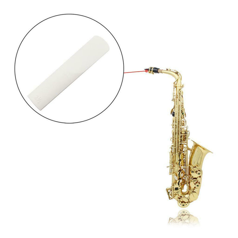Professional Alto Sax Reed Plastic White Woodwind Instrument Accessory