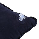Double-sided Flocking Pillow Inflatable Portable Foldable Pillow for Campin Z4M9