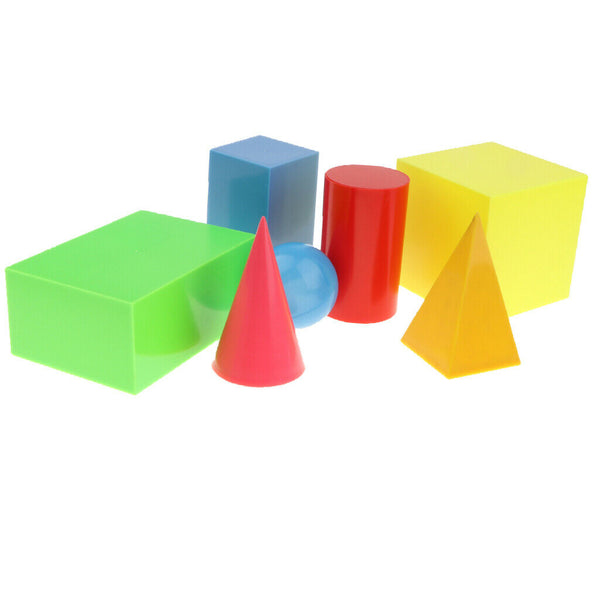 Educational Toys Montessori Mathematics Geometry Learning - Geometric Solids
