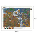 5D DIY Full Drill Diamond Painting Forest Animals Cross Stitch Embroidery