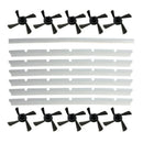 10Pc Side Brush + 1Set Blade & Squeegee For Neato Botvac 70E 75 85 80