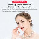 Waterproof Bluetooth 5.0 Headset TWS Wireless Earphones Stereo Earbuds White