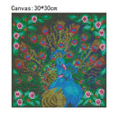 Peacock 5D Full Drill Diamond Painting Embroidery DIY Cross Stitch Decor