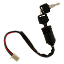 Ignition Key Switch Lock Electric 4 Wire 2 Key for Motorcycle ATV A Type
