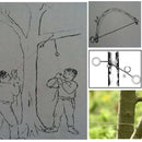 Outdoor Stainless Steel Wire Saw Scroll Camping Hiking Emergency Survival Tool