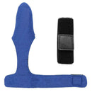 2pcs Fishing Rod Covers Pole Glove Protector+Tie Wrapping Band Belt (Blue)  A