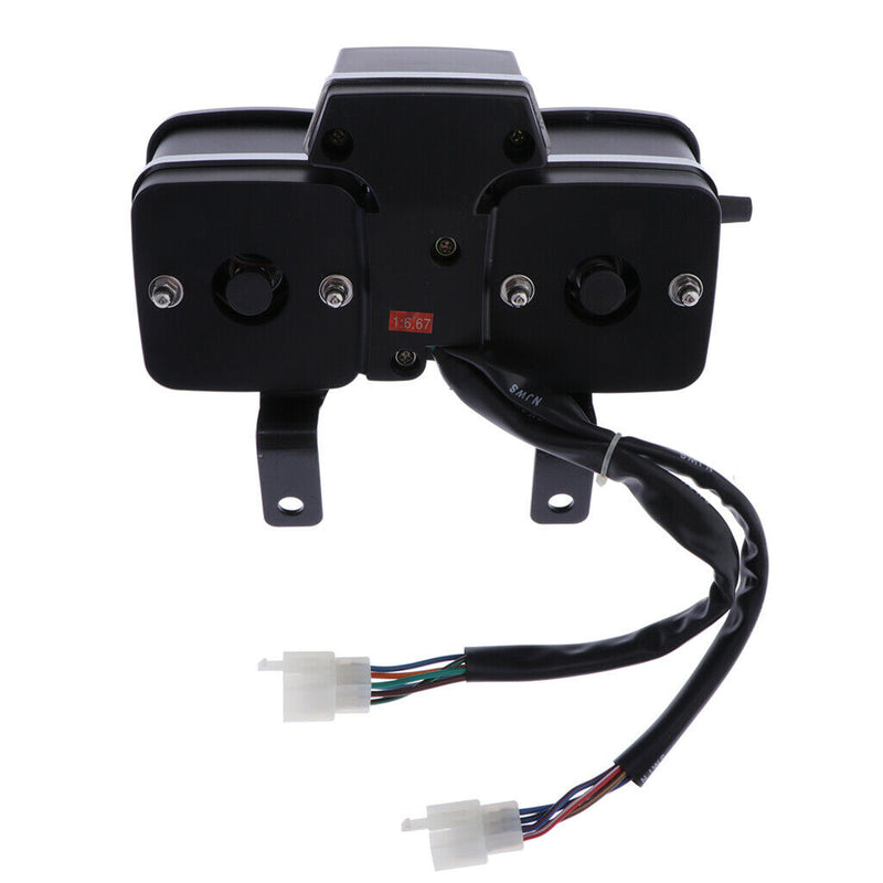 Motorcycle Instrument Odometer Speedometer and Tachometer with Bracket for