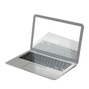 Cute Makeup Mini Pocket Laptop Style Clear Glass Women Cosmetic Beauty Mirr