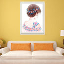 Beautiful Girl 5D Diamond DIY Painting Craft Kit Home Decor
