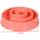 Pet Dog Feeding Food Bowls Puppy Slow Down Eating Feeder Dish Bowel Prevent