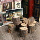 Natural Wood Table Numbers Holder Wood Place Card Holder Party Wedding Tabl