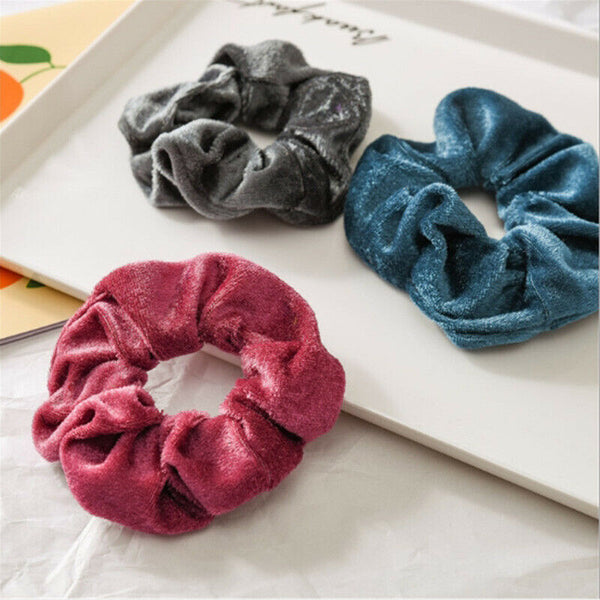 36 Pcs Velvet Elastic Hair Bands Scrunchy Women Girls Hair Accessories Hair R BX