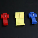 100Pcs Branch Connector Quick Connector Current Thief 50 X Blue 40 X Red 10